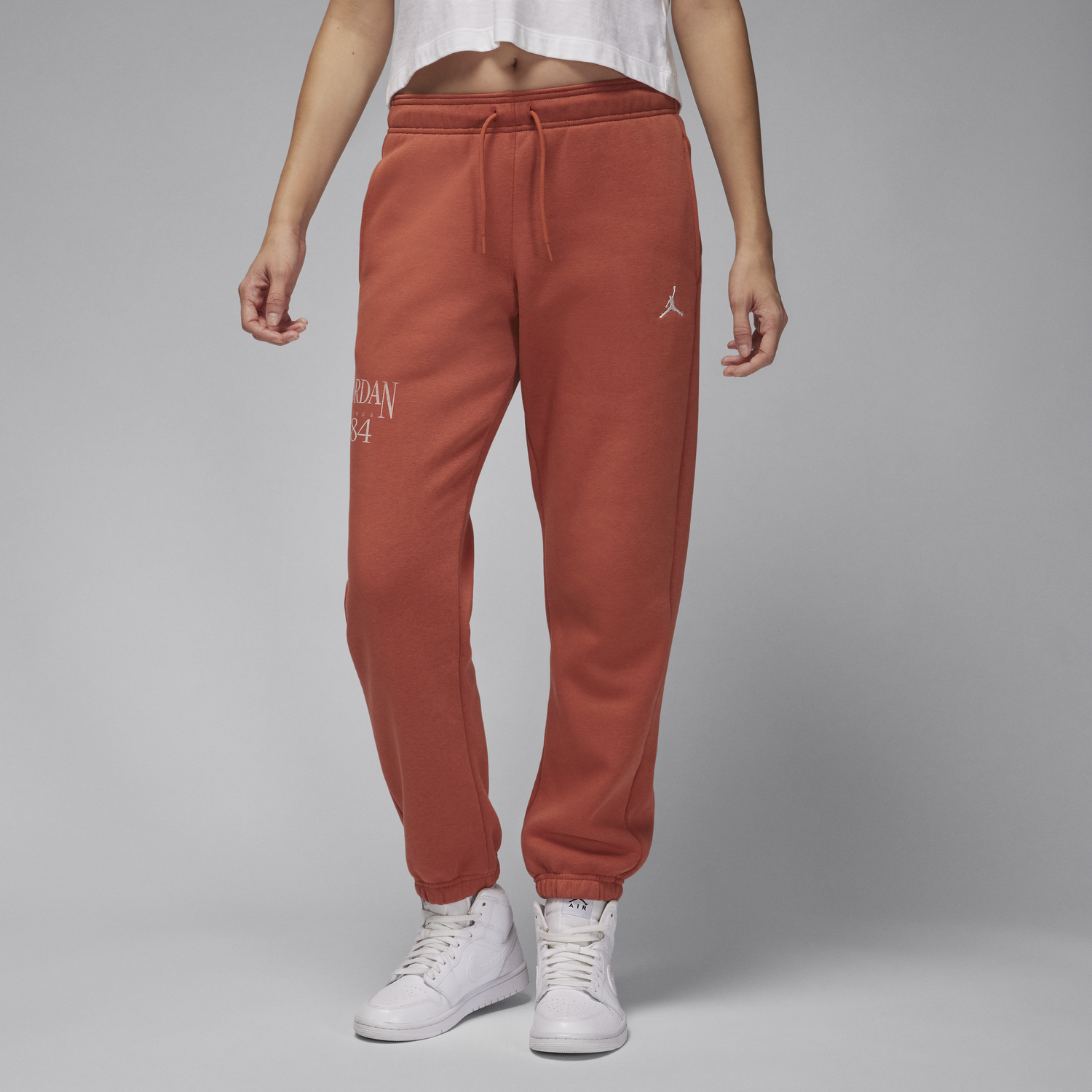 Nohavice Jordan Jordan Brooklyn Fleece Ružová | FN5440-209, 0