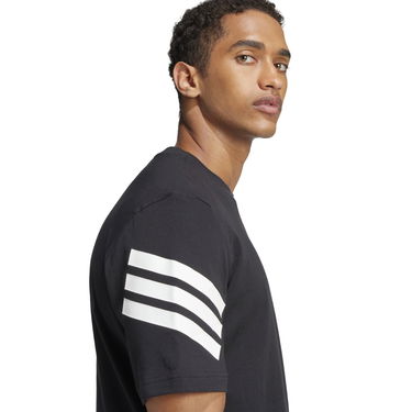 Tričko adidas Performance FI 3-Stripes Regular Fit T-Shirt Čierna | JD4877, 5