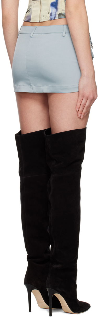 Sukňa Miaou Miaou Hannah Jewett Edition Mac Miniskirt Modrá | 4028GABARO, 2