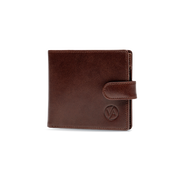 Fredy Dark Brown Leather Wallet
