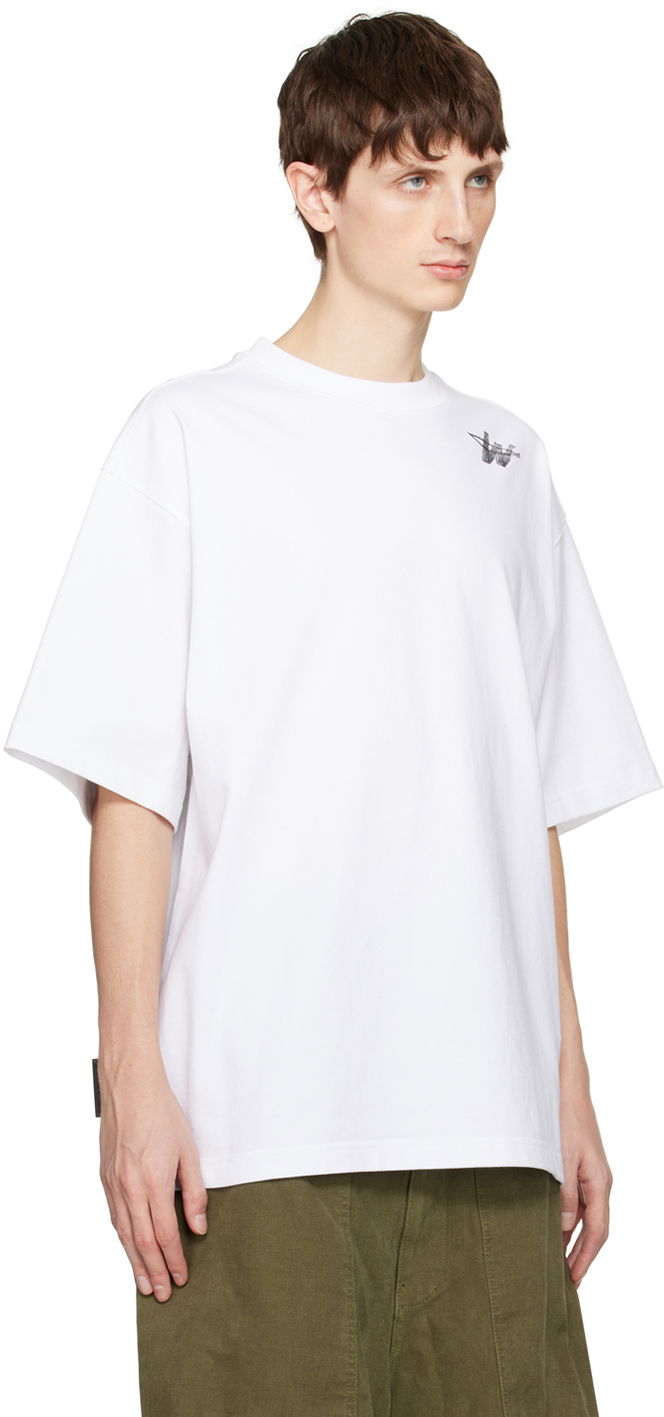 Tričko We11done We11done Printed T-Shirt Biela | WD-TP6-20-073-U-WH, 1