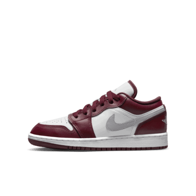 Air Jordan 1 Low "Bordeaux" GS