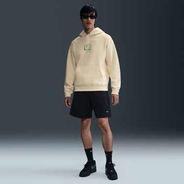 Mikina Nike Solo Swoosh Fleece Hoodie Béžová | HQ4181-113, 1