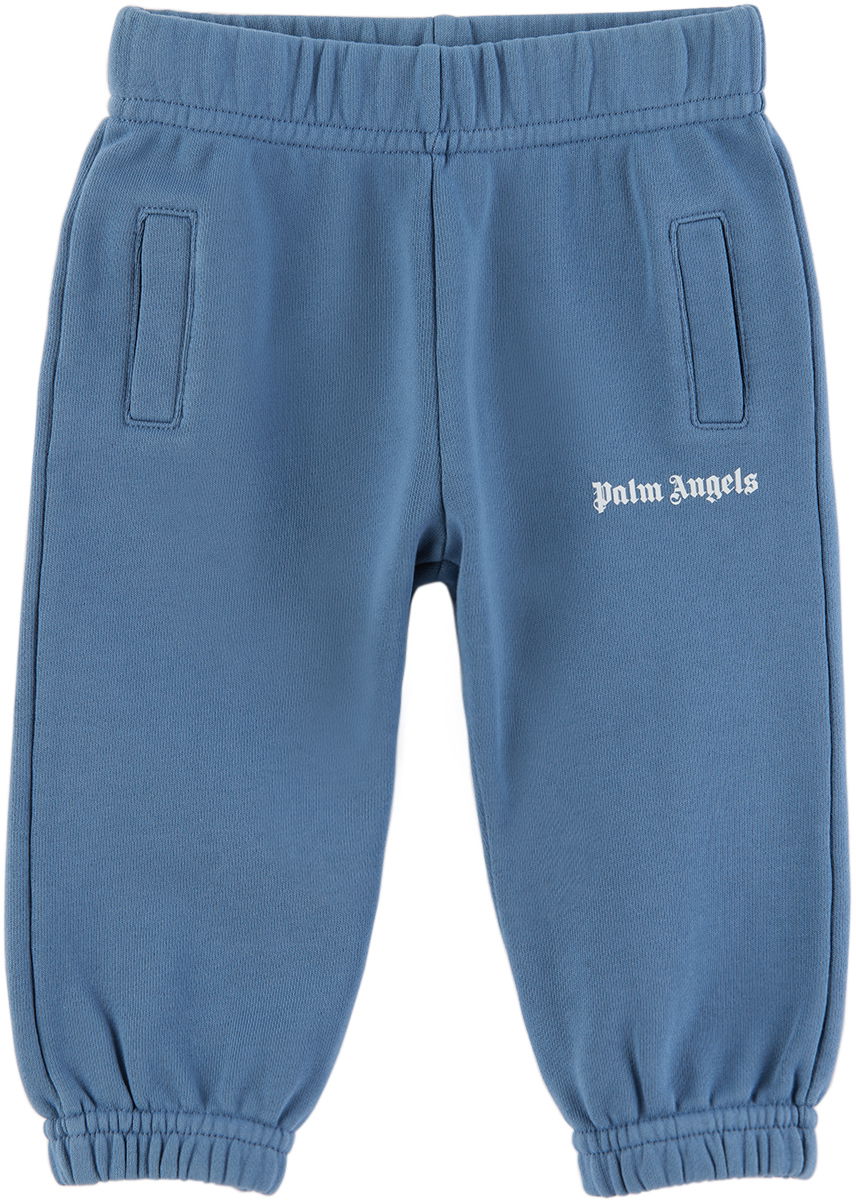 Tepláky Palm Angels Palm Angels Printed Lounge Pants Modrá | PBXD003S24FLE0014501, 0