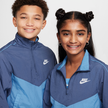 Súprava Nike Nike Sportswear Tracksuit Big Kids Modrá | FD3058-491, 4