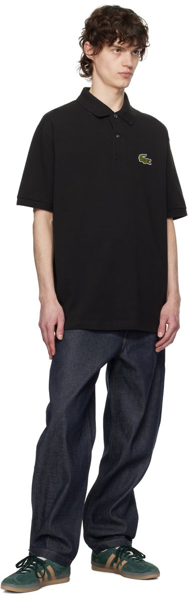 Polo tričko Lacoste Loose Fit Pique Badge Polo Čierna | PH2751_031, 3