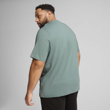 Tričko Puma Essentials Small Logo T-Shirt Zelené | 682535_30, 3