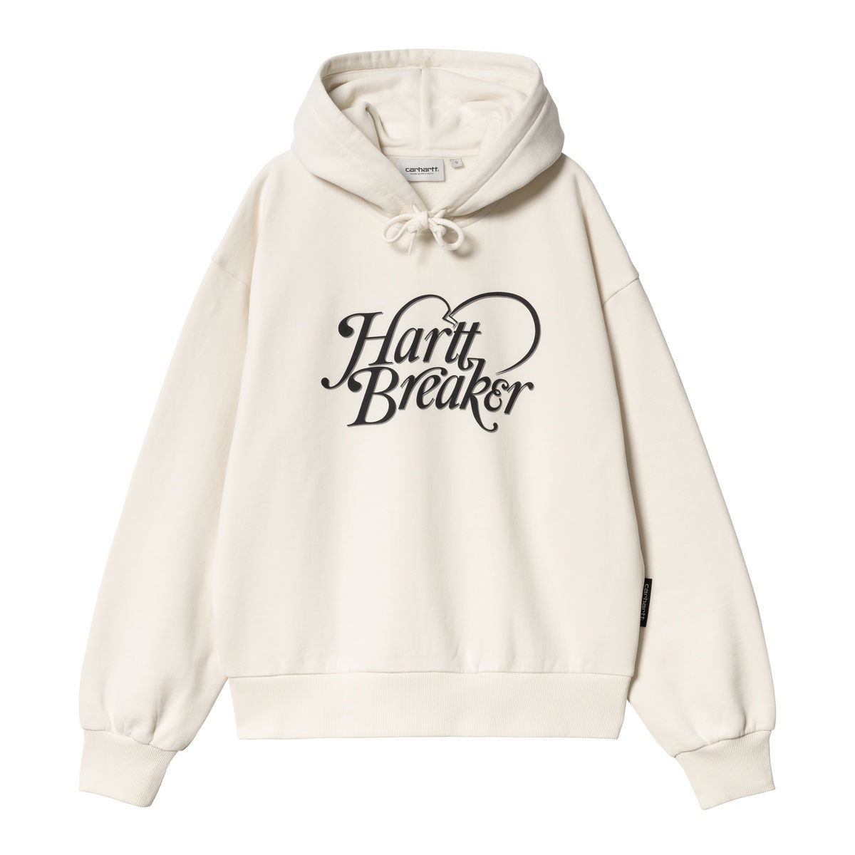 Mikina Carhartt WIP Hooded Harttbreaker Sweatshirt Béžová | I034418_8, 0