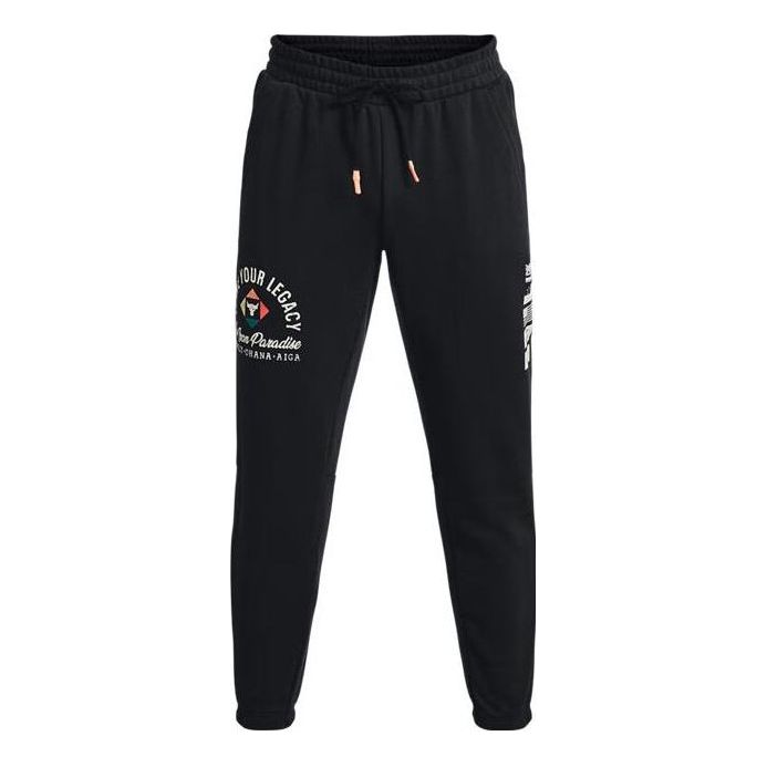 Tepláky Under Armour Project Rock Heavyweight Terry Pants Čierna | 1377440-001