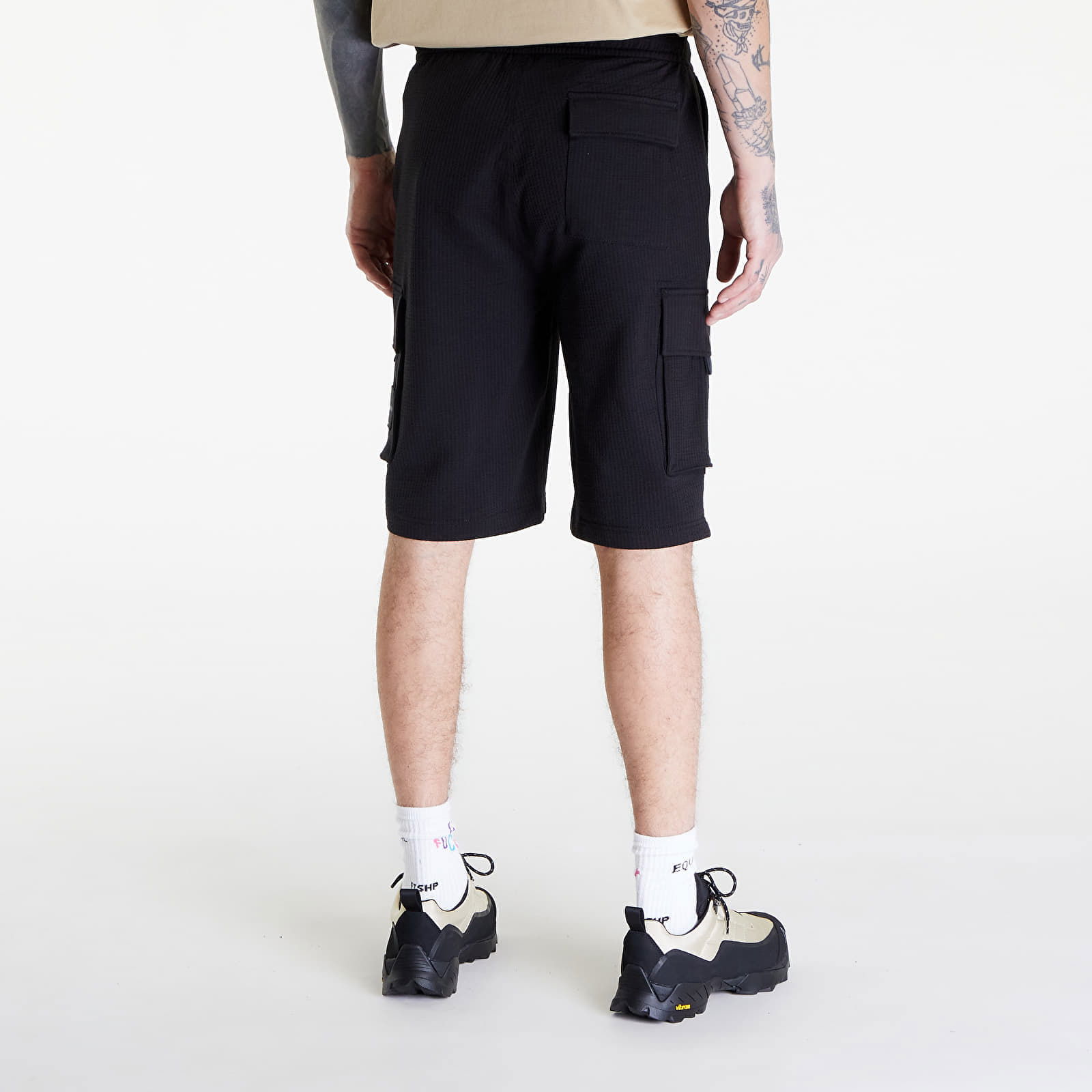 Jeans Texture Hwk Shorts Black