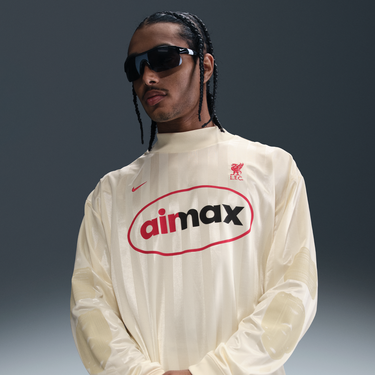 Dres Nike Liverpool FC Culture of Football Special Edition Dri-FIT Long Sleeve Jersey Biela | HM1101-113, 0