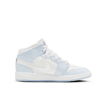 Tenisky a topánky Jordan Air Jordan 1 Mid SE "Glitter Swoosh" GS Modrá | FQ9117-400, 2