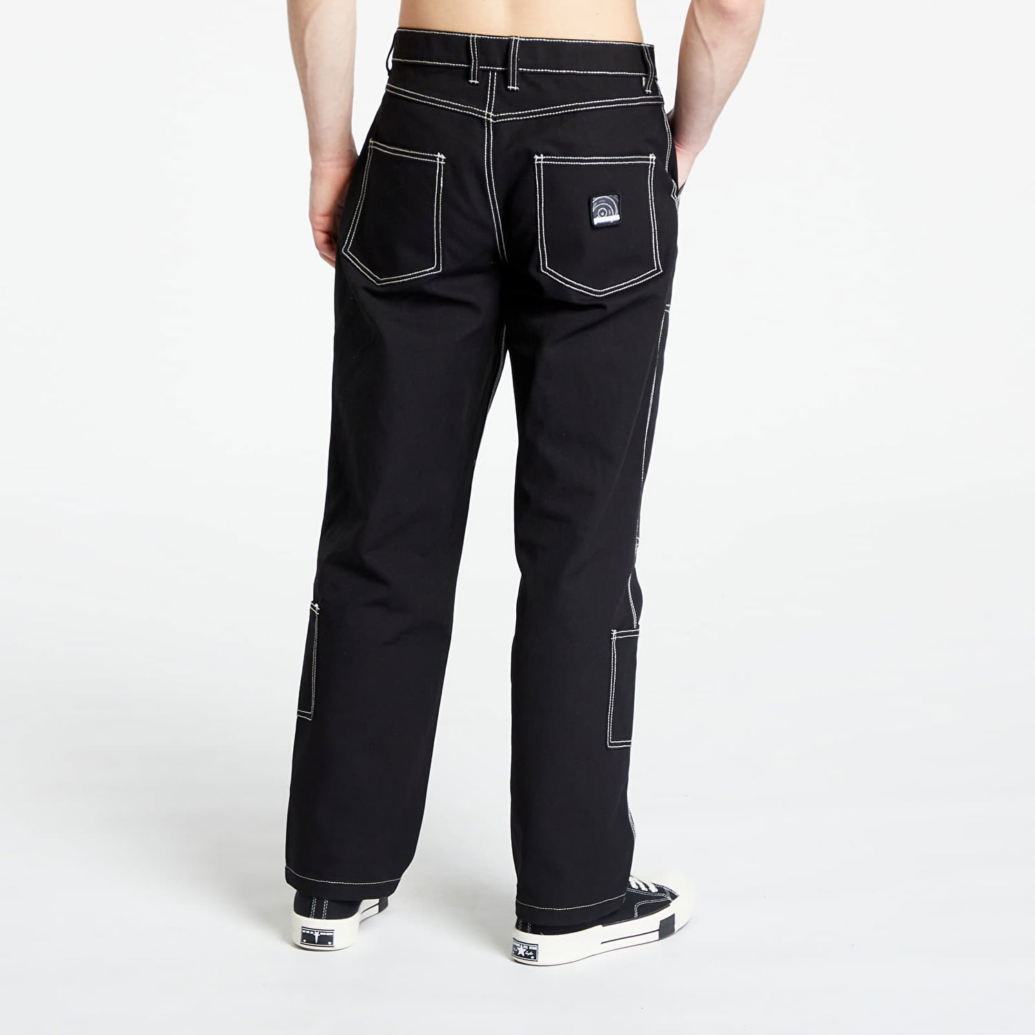 Nohavice Pleasures Ultra Utility Pants Čierna | P23W031 BLACK, 1