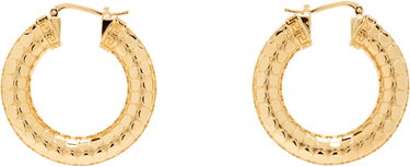 Náušnice Versace Versace Greca Gold Hoop Earrings Žltá | 1020562_1A00620, 0
