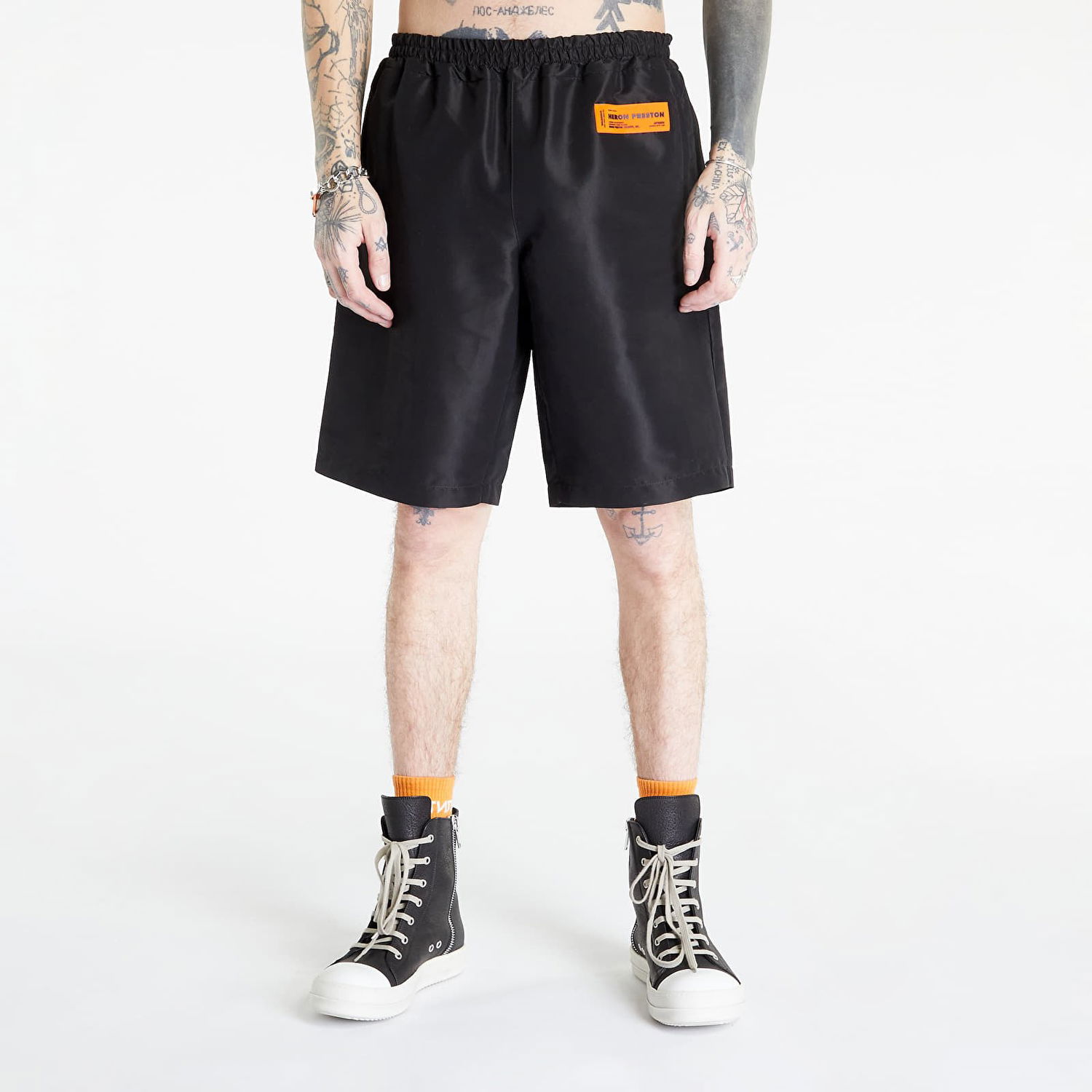 Šortky HERON PRESTON Ex-Ray Nylon Shorts Čierna | HMCB012S23FAB0011000, 0