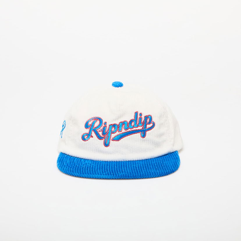 Šiltovka RIPNDIP Los Corduroy Snapback White Modrá | RNDSUM24195