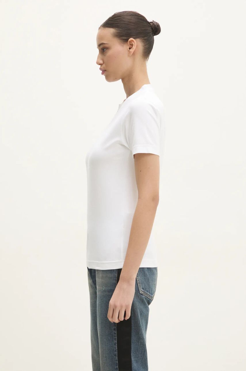 Tričko VETEMENTS VETEMENTS Embroidered Logo T-Shirt Biela | MA66TR670W, 1