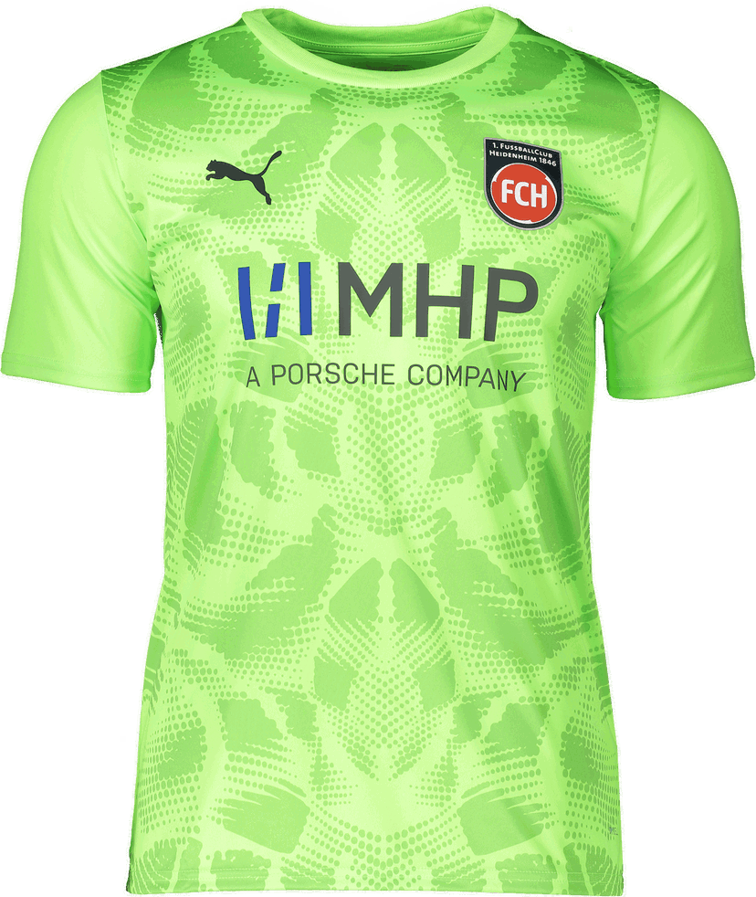 Dres Puma 1. FC Heidenheim Goalkeeper Jersey 2025/26 by Puma Zelené | 5fch706280-20