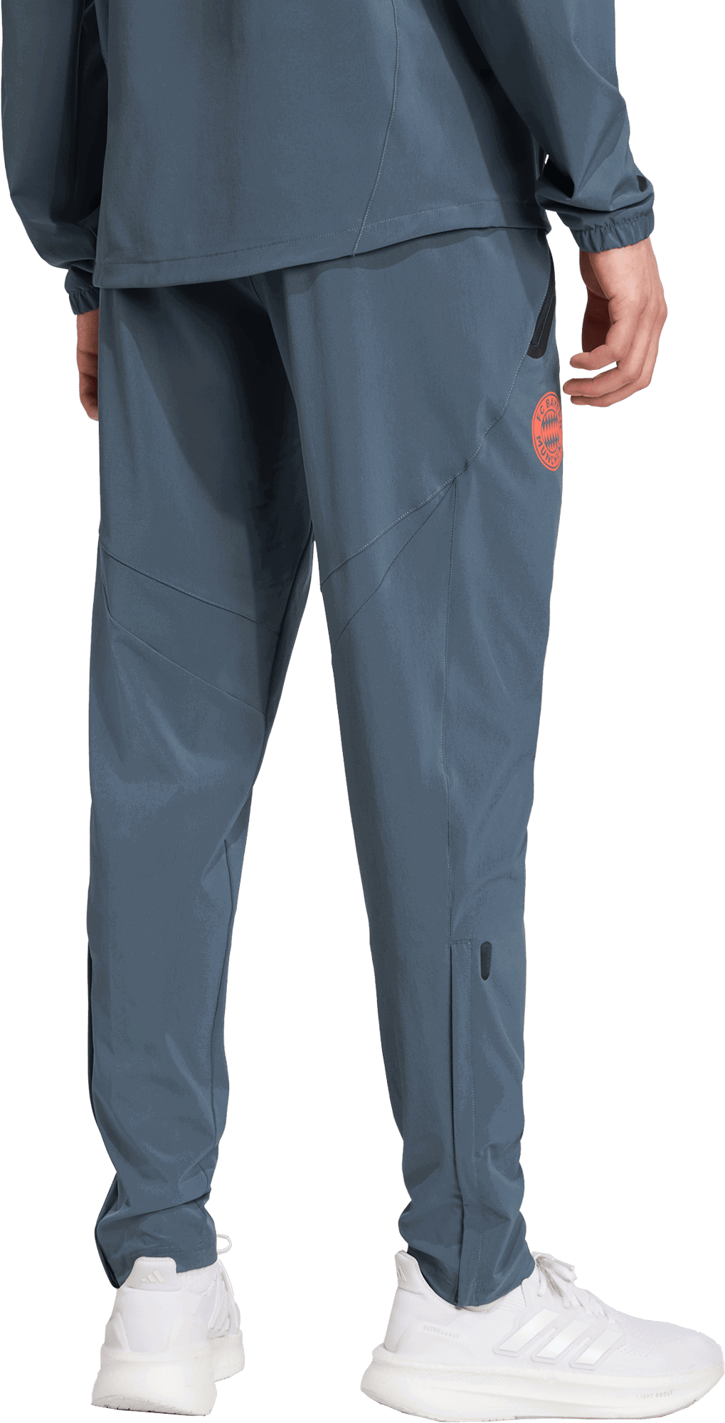 Tepláky adidas Performance FC Bayern Tiro 25 Competition Travel Pants Šedá | JV5344, 1