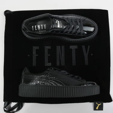 Tenisky a topánky Puma Creeper Wrinkled Patent Čierna | 364465 01, 5