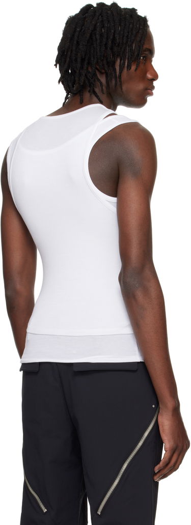 Tielko HELIOT EMIL Heliot Emil Eudaimonia Layered Tank Top Biela | PRESS25_M_09_130_WHT02, 2