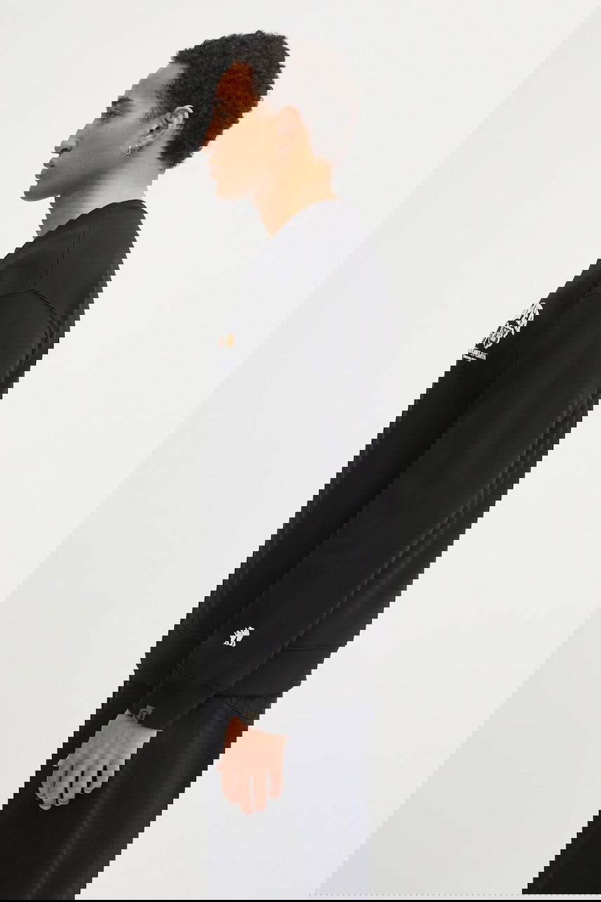 Mikina AAPE by A Bathing Ape Aaper Crew Neck Sweatshirt Čierna | AAPSWMC366XXP, 1