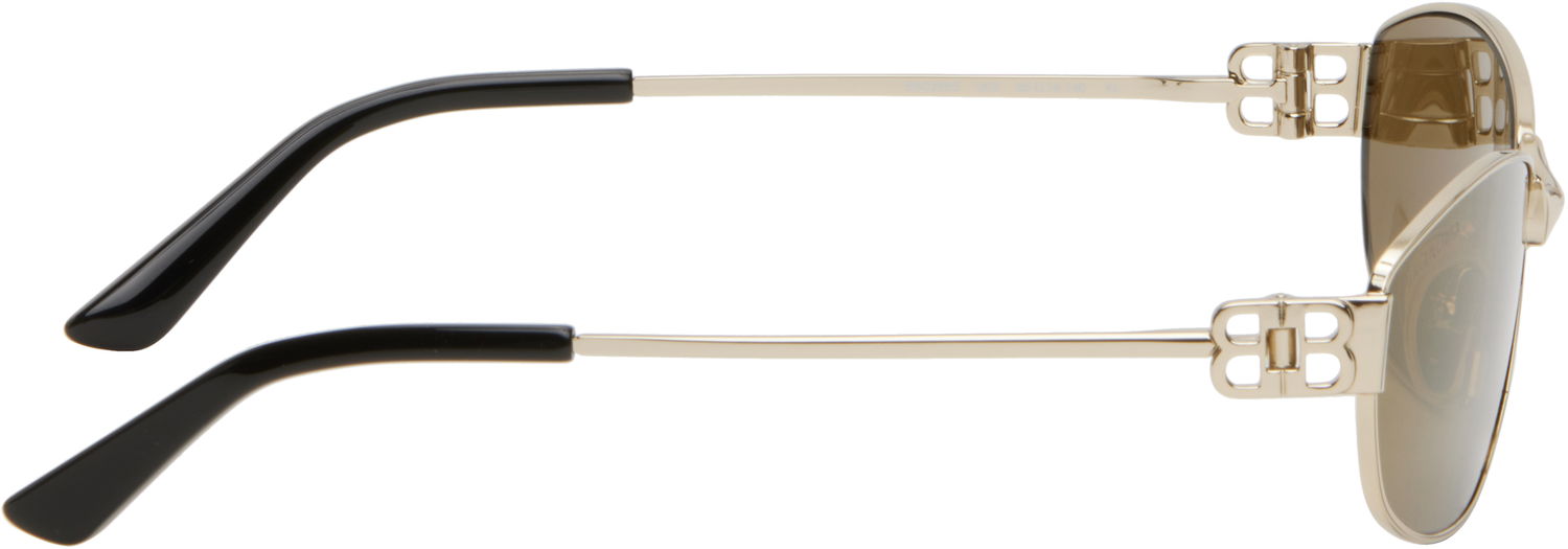 Slnečné okuliare Balenciaga Balenciaga Rectangular Metal Sunglasses Metalická | BB0336S-003, 1