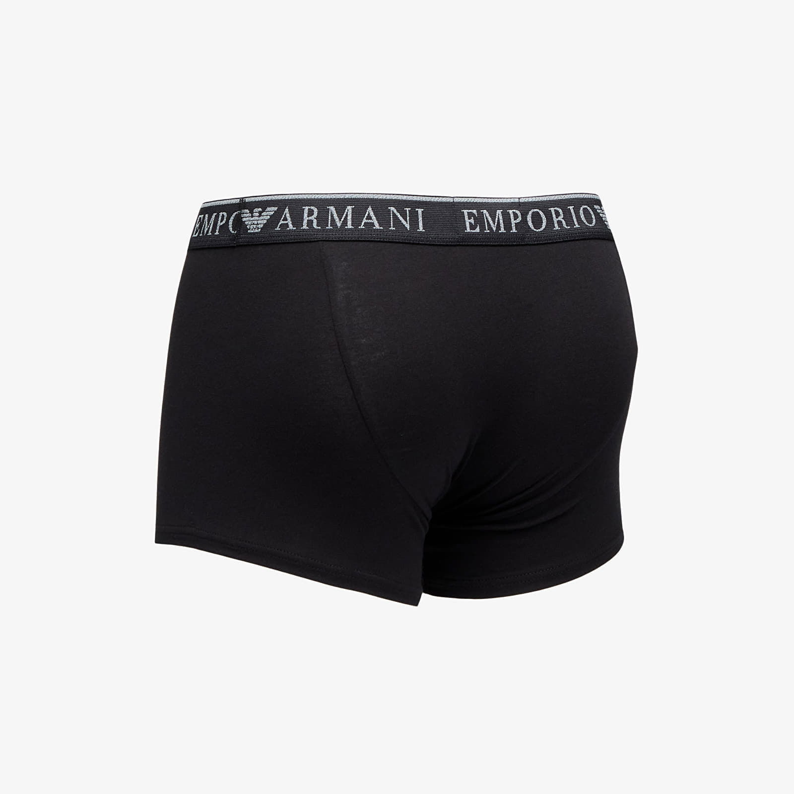 EA7 Men's Knit Trunk 2-Pack Nero/ Nero L