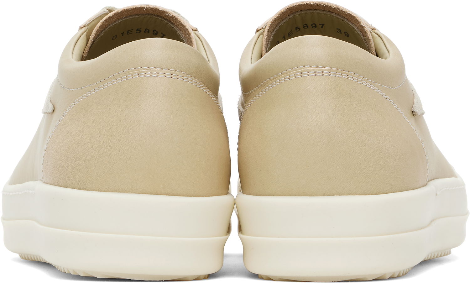 Tenisky a topánky Rick Owens Rick Owens Hollywood Vintage Sneaks Béžová | RR01E5897 LCHLVS, 1