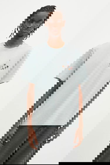 Tričko Filling Pieces Filling Pieces Dog Walker Graphic T-Shirt Tyrkysová | 74499819980, 0