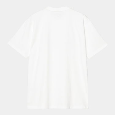 Tričko Carhartt WIP Script Short Sleeve T-Shirt Biela | I035700_8, 3