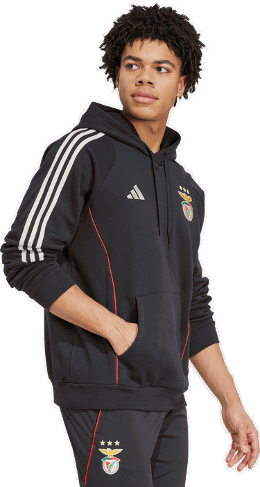 Mikina adidas Originals SLB C Hoodie 2025/26 Čierna | jz9615, 3