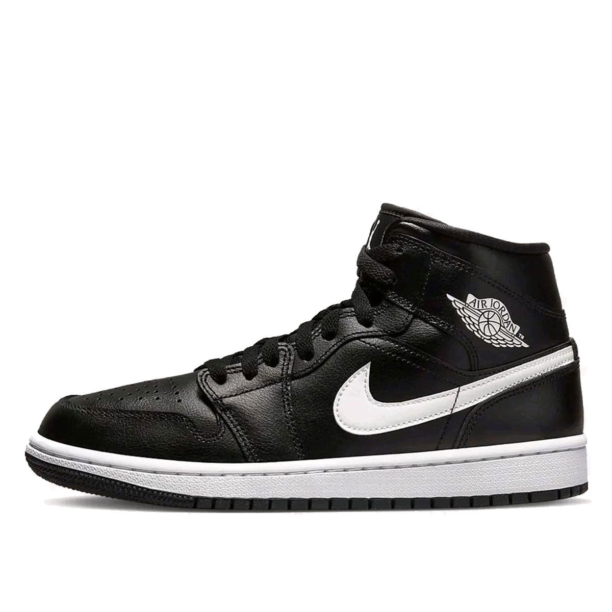 Air Jordan 1 Mid "Black White"