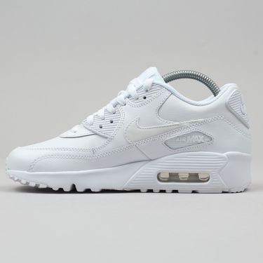 Tenisky a topánky Nike Air Max 90 Leather "White" GS Biela | 833412-100, 0