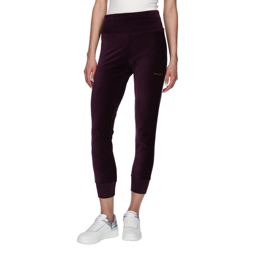 Tepláky Champion Velour Capri Pants Vínová | 117335-VS015
