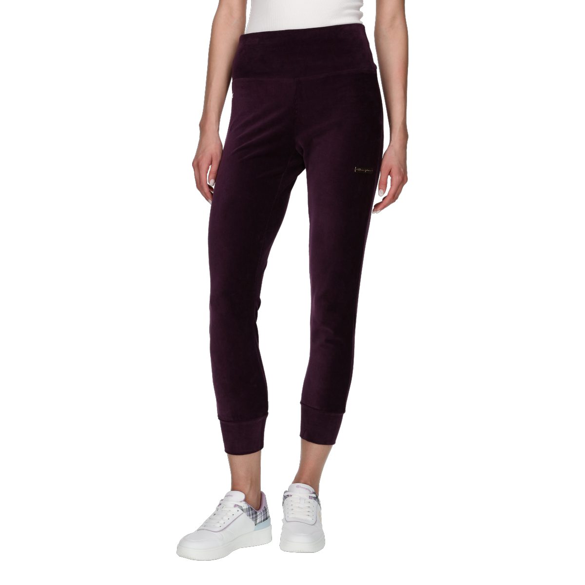 Tepláky Champion Velour Capri Pants Vínová | 117335-VS015, 0