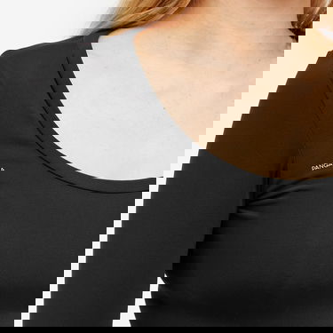 Crop Top PANGAIA Motion Low Impact Long Sleeve Cropped Top Čierna | 100009979868, 5
