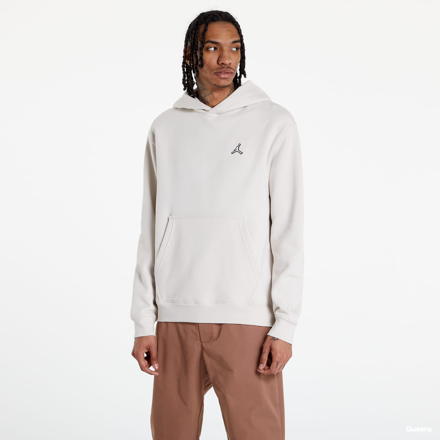 Mikina Jordan Essentials Fleece Pullover Hoodie Béžová | DA9818-104, 0