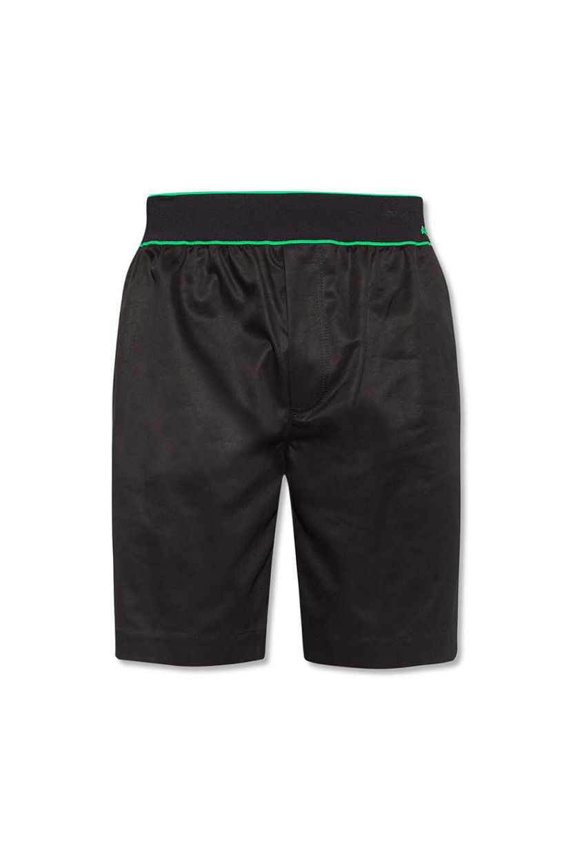 Šortky Bottega Veneta Elastic Waist Shorts Čierna | 702097V1J101000