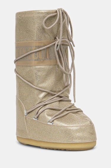 Tenisky a topánky Moon Boot Glitter Snow Boots Béžová | 80D1402850.B002, 0