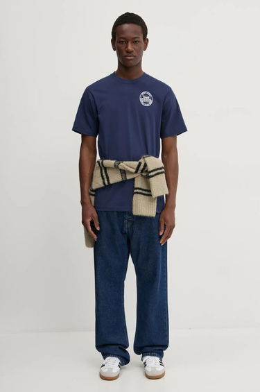 Tričko Sporty & Rich Sporty & Rich Vendome Resort T-Shirt Navy | TO043511248BL32, 10