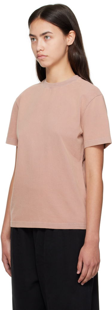Tričko Acne Studios Acne Studios Cotton Crewneck T-Shirt Ružová | CL0352-, 3