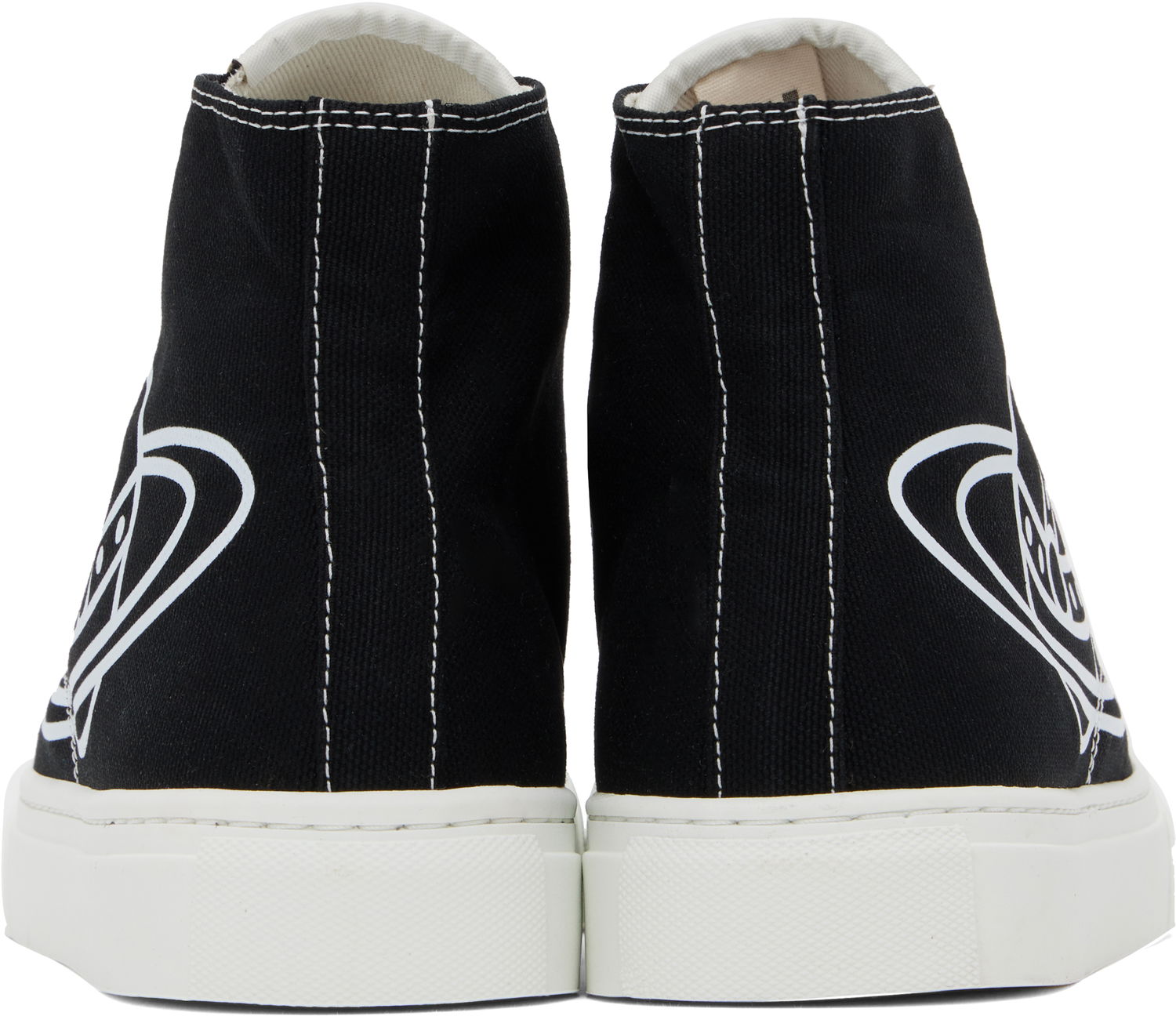 Oblečenie Vivienne Westwood Vivienne Westwood High-Top Plimsoll Čierna | 75010001M-W015B-, 1