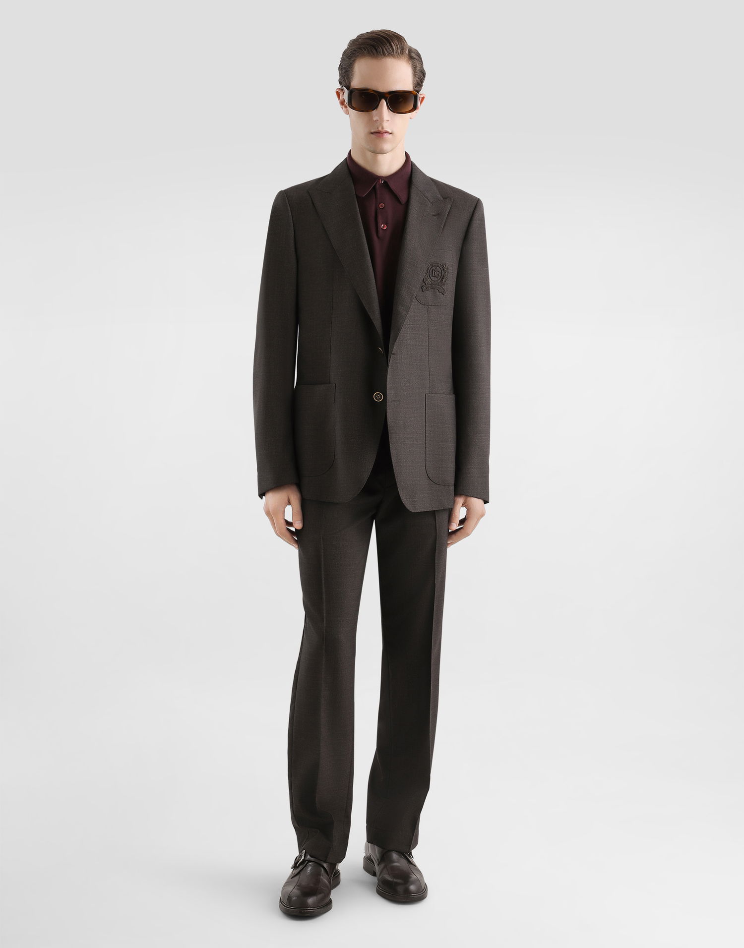 Nohavice Dolce & Gabbana Dolce & Gabbana Drawstring Wool Canvas Trousers Čierna | GP1O1THU2BOS8230, 1