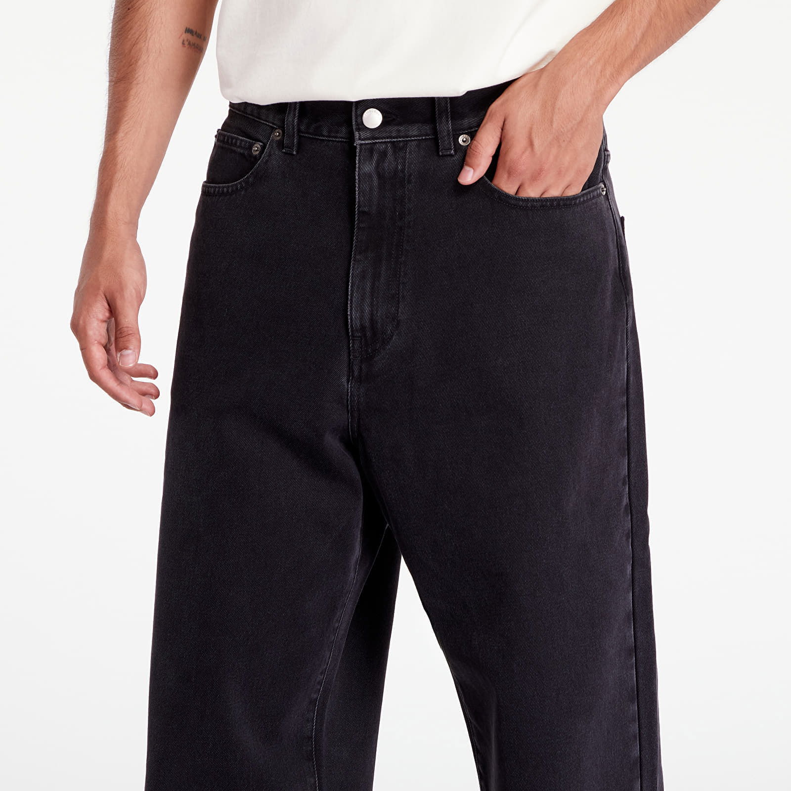 Basic Denim Pant Black/ No Color