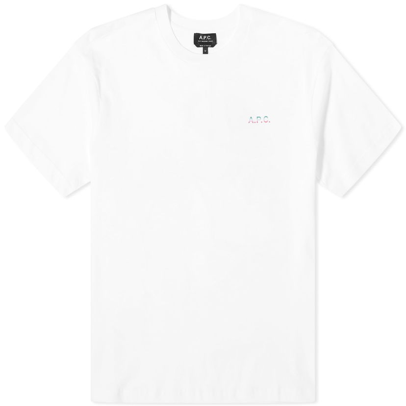 Tričko A.P.C. Nolan Back Print T-Shirt Biela | COEIO-H26360-AAB