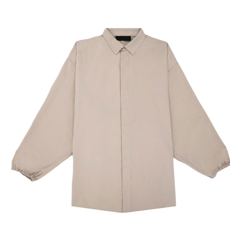Košeľa Fear of God Essentials Button Down Shirt Béžová | 186BT234022F