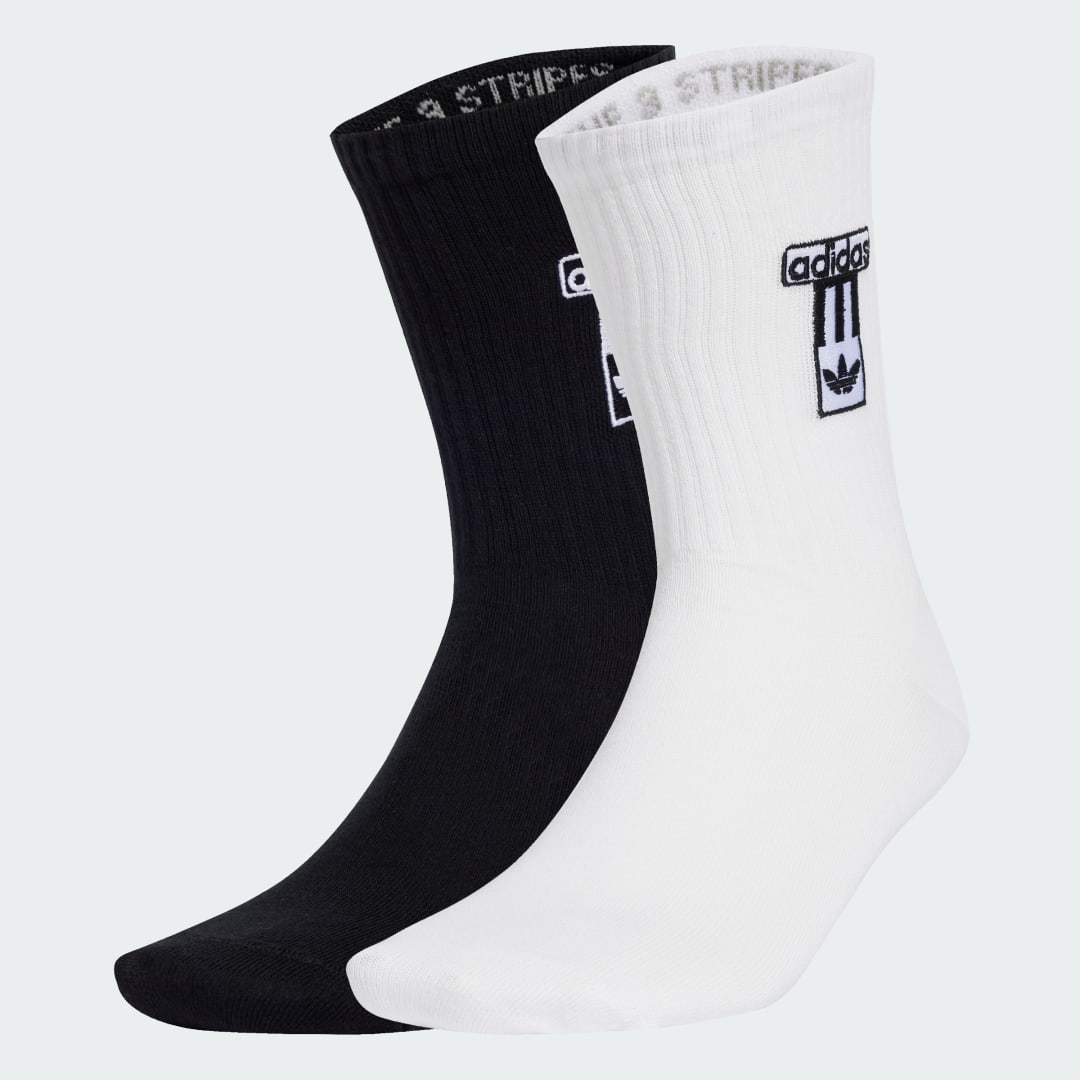 Ponožky adidas Performance Adibreak Crew Socks - 2 Pairs Čierna | JD5461, 0