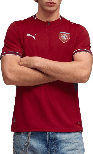 Dres Puma Czechia Replica Home 2026 Jersey Červená | 783252-01, 3