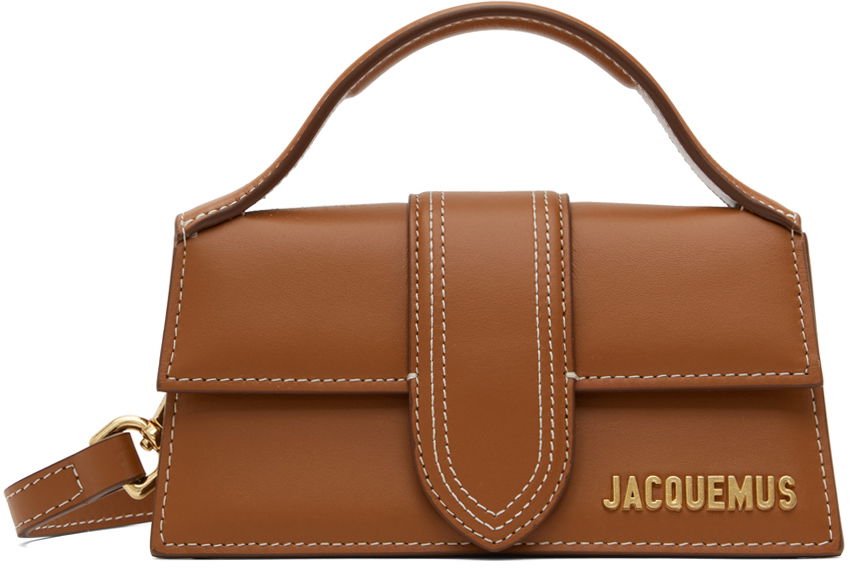 Taška cez rameno Jacquemus Le Raphia 'Le Bambino' Clutch Hnedá | 22H213BA006-3072, 0